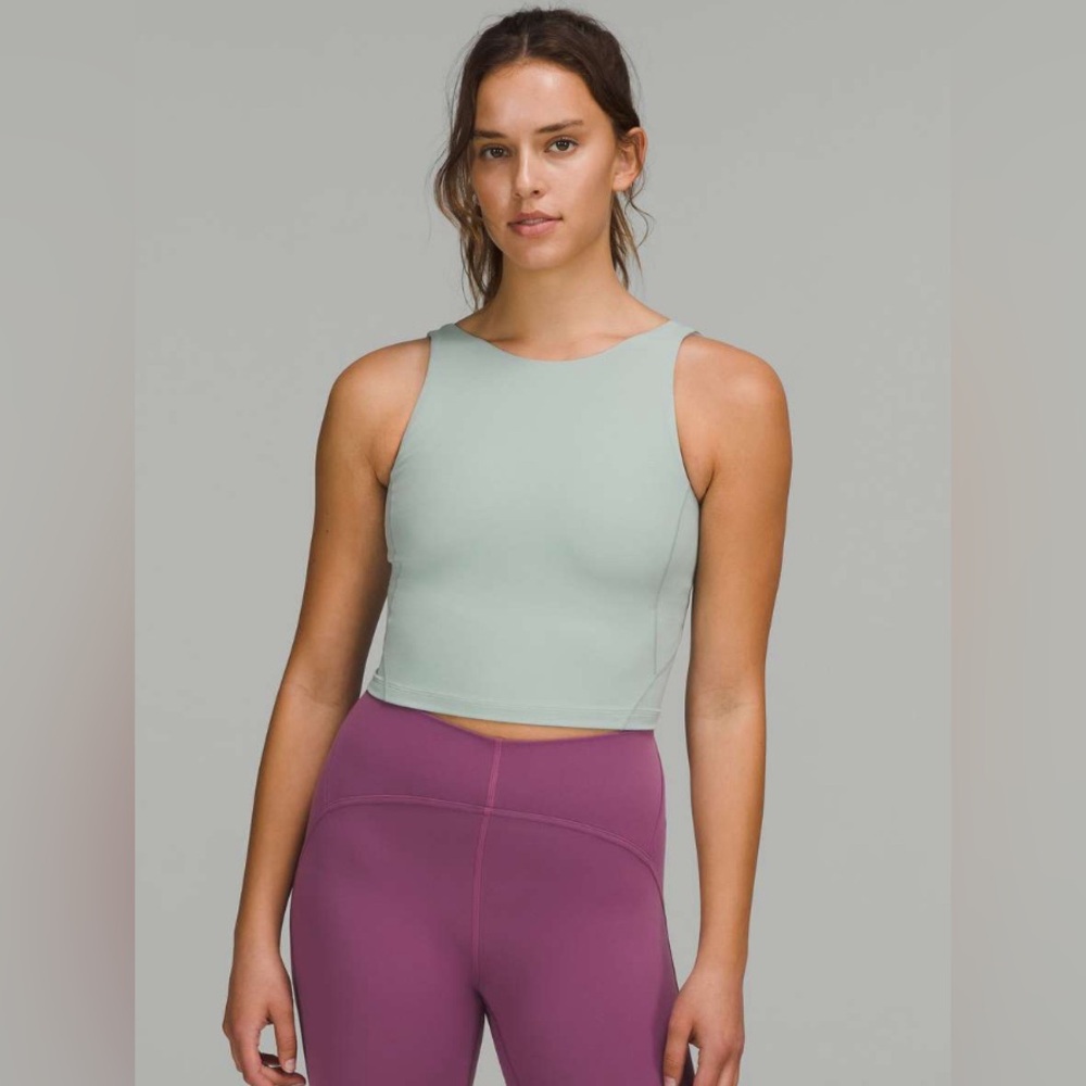 Lululemon Align High-Neck Tank / Size 6 / Silver Blue